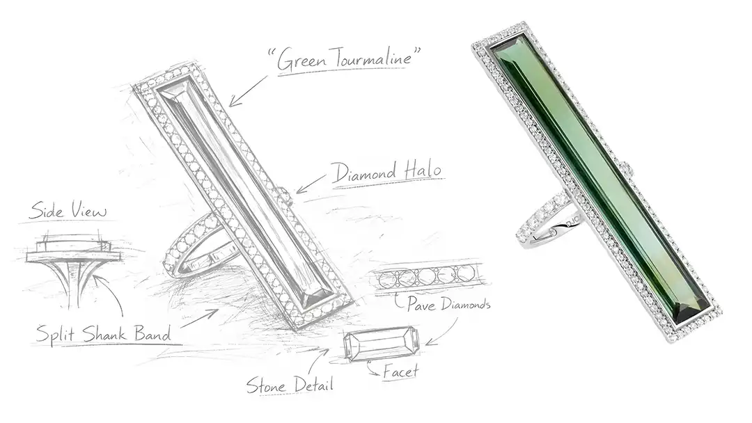 Heirloom jewellery redesign examples